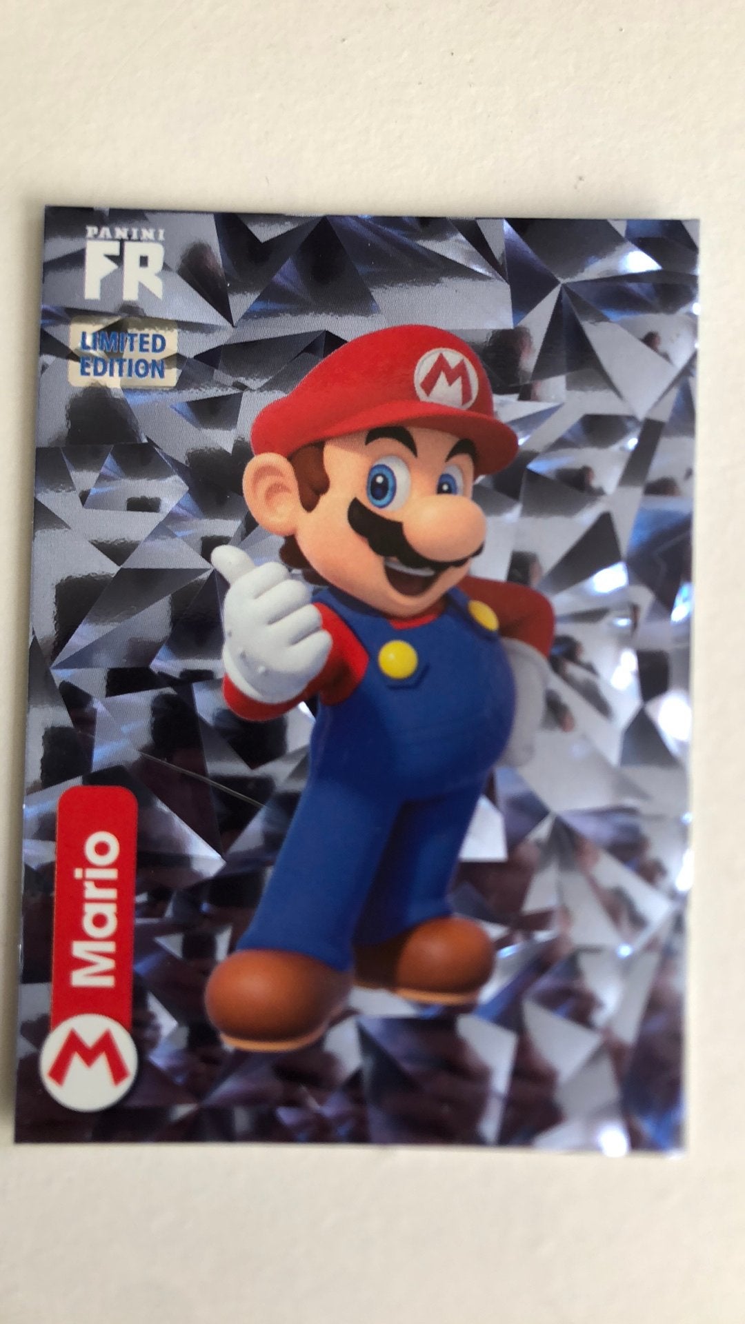 Limited edition super mario trading cards Mario & Luigi, Ophalen of Verzenden, Zo goed als nieuw, Meerdere plaatjes