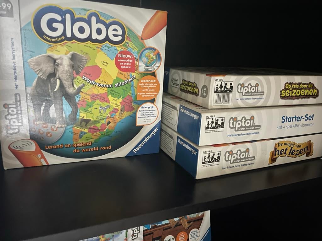 Tiptoi Starter-Set met Stift en Spellen, Ophalen of Verzenden, Zo goed als nieuw, Taal en Lezen, Met geluid