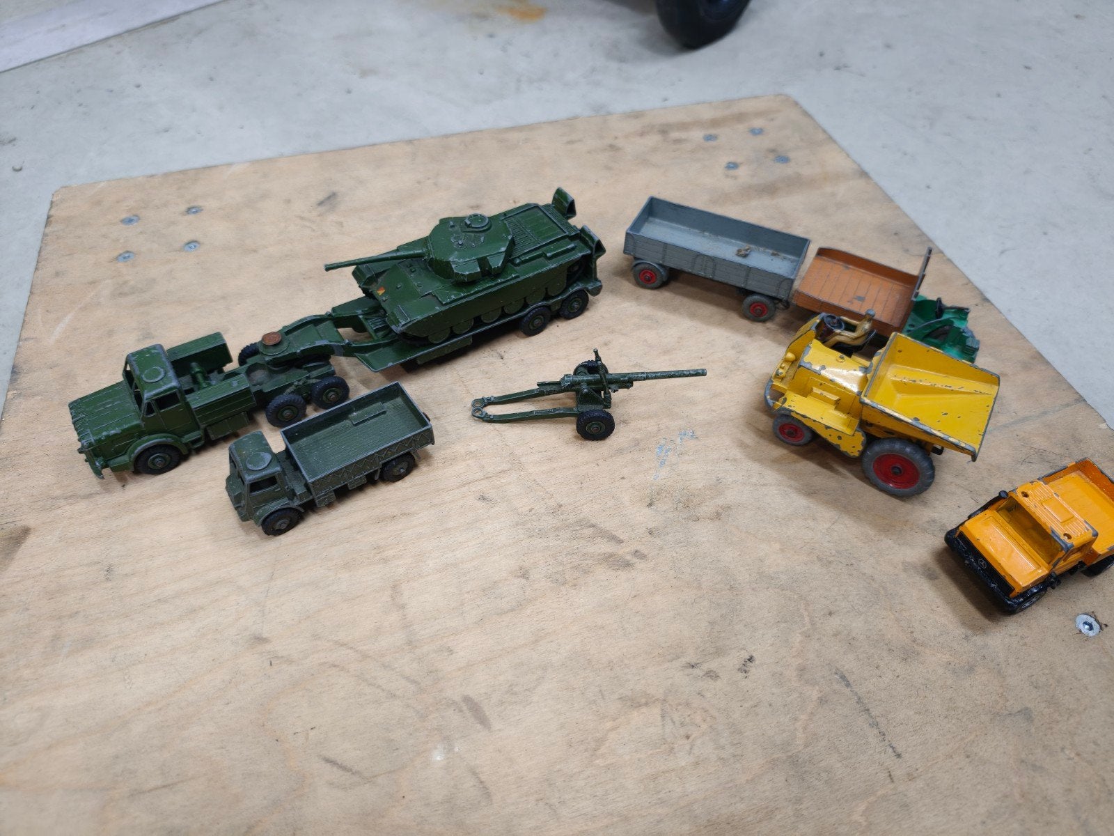 Vintage Dinky Toys en Matchbox speelgoedvoertuigen, Ophalen of Verzenden, Gebruikt, Overige typen