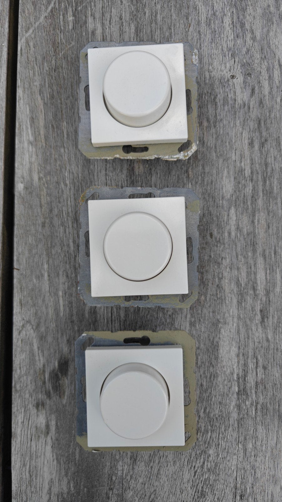 Jung inbouw dimmers - set van 3, Ophalen, Gebruikt, Jung, Dimmer