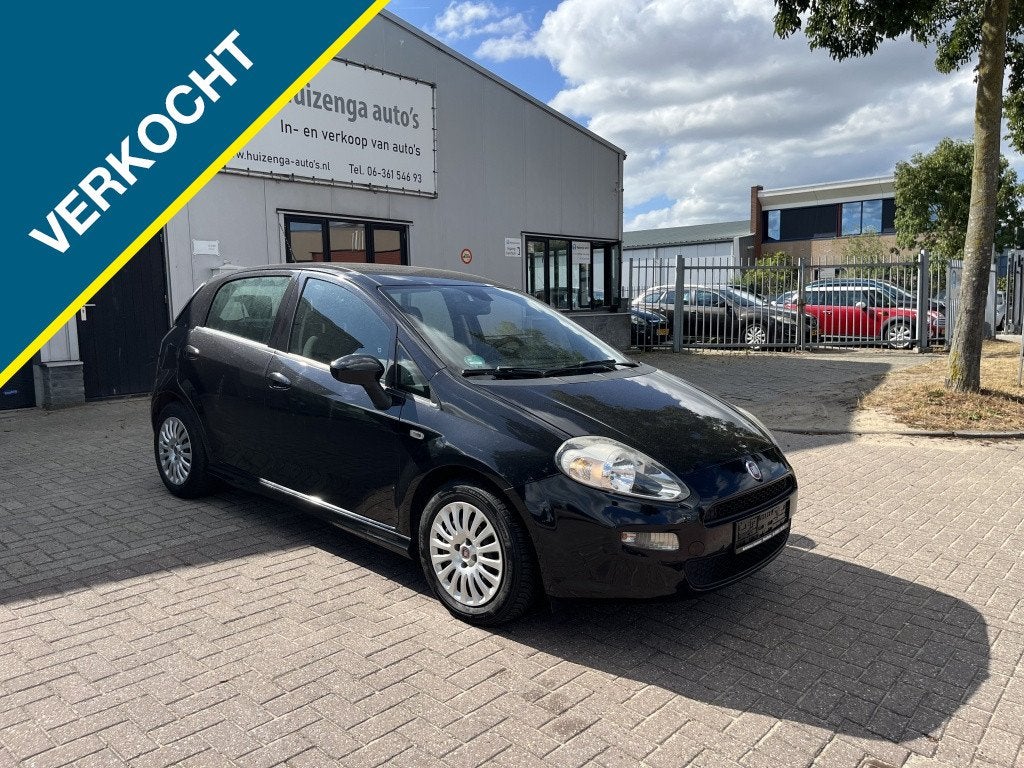 Fiat Punto Evo|5DRS|AIRCO| EXPORT 1.3 M-Jet Easy (bj 2013), Auto's, Fiat, 86 pk, Gebruikt, Zwart, 4 cilinders