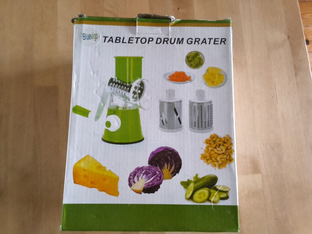 Multygroenten rasper, Kunststof, Ophalen of Verzenden, Zo goed als nieuw, Groen