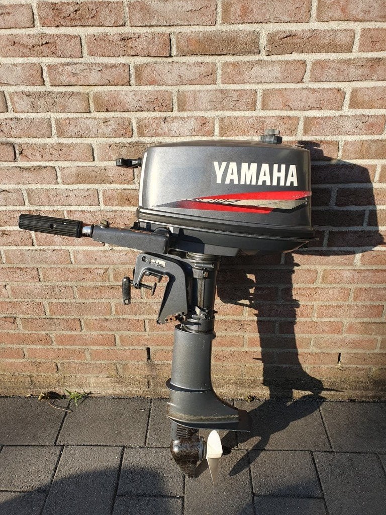 Yamaha 4pk 2 takt buitenboordmotor, Watersport en Boten, Bootonderdelen, Ophalen, Gebruikt, Motor en Techniek, Motorboot