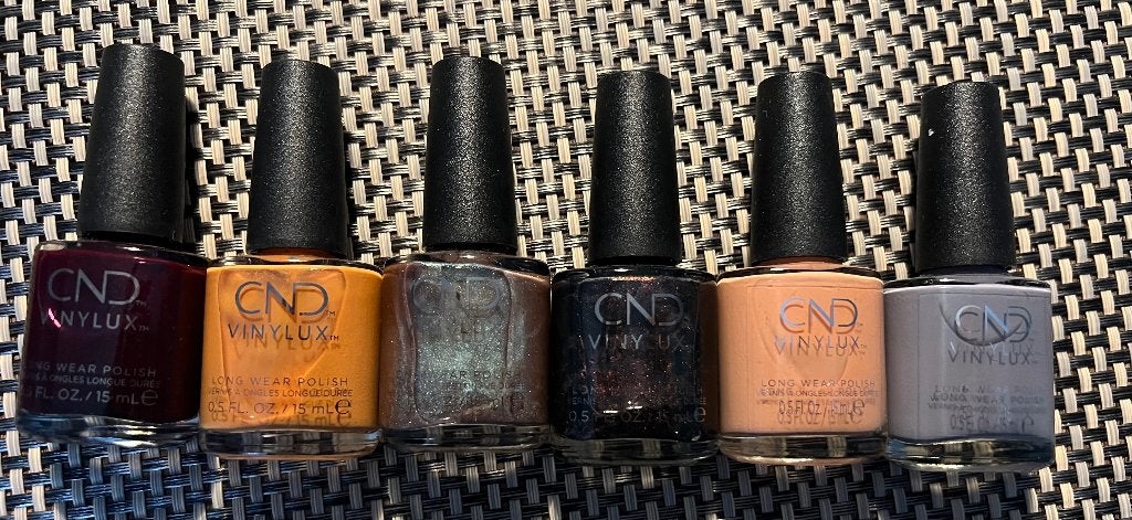 CND Vinilux nagellak. 6x., Sieraden, Tassen en Uiterlijk, Uiterlijk | Cosmetica en Make-up, Ophalen of Verzenden, Nieuw, Overige kleuren