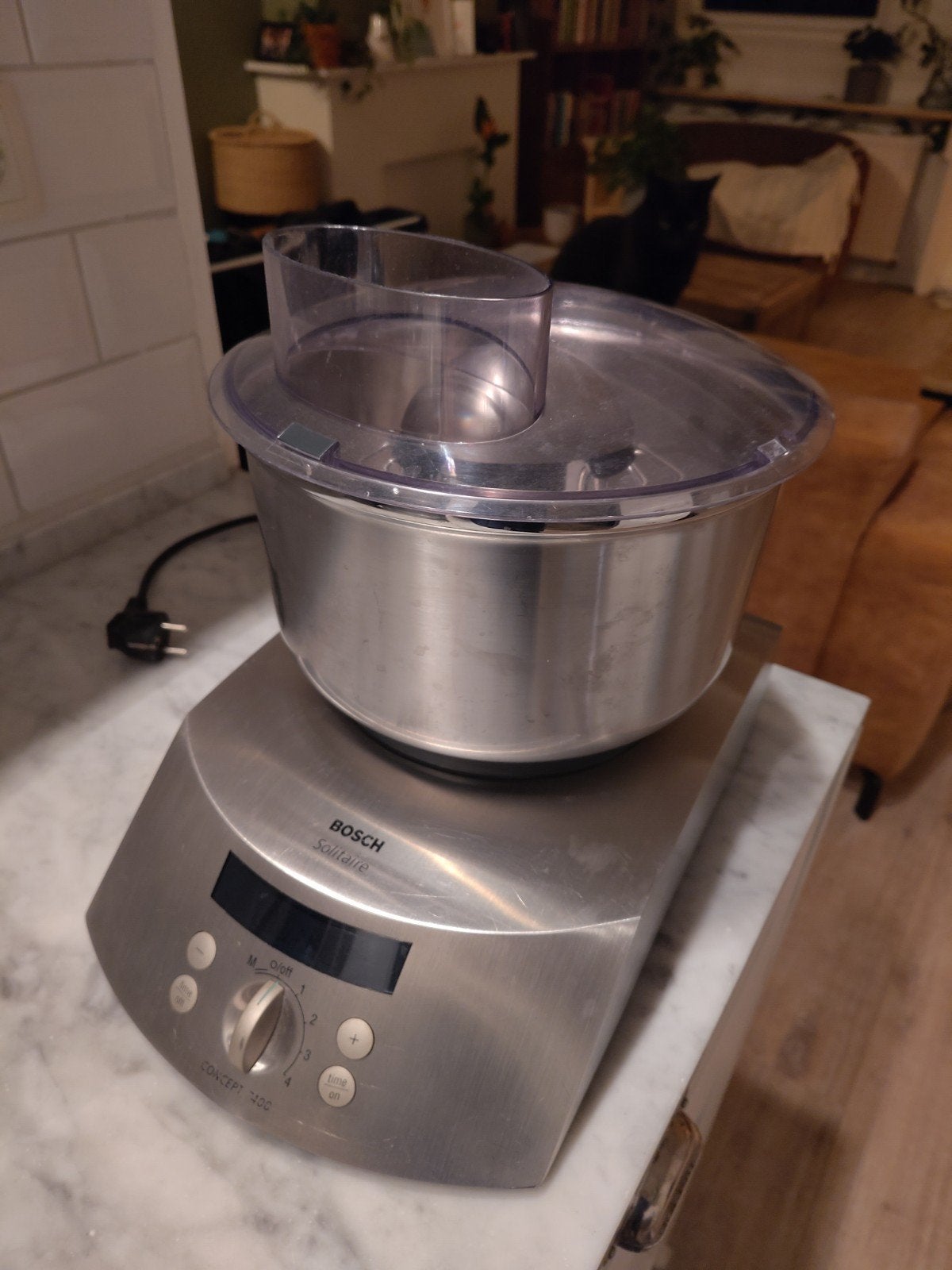 Bosch Solitaire Concept 7400 Keukenmachine, Ophalen, Gebruikt, Vaatwasserbestendig, 3 snelheden of meer