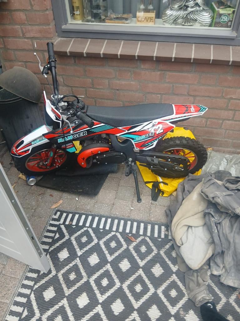 Ranger Pitbike - Zo goed als nieuw, Fietsen en Brommers, Minibikes, Midibikes en Pitbikes, Ophalen of Verzenden, Schijfrem, Ranger