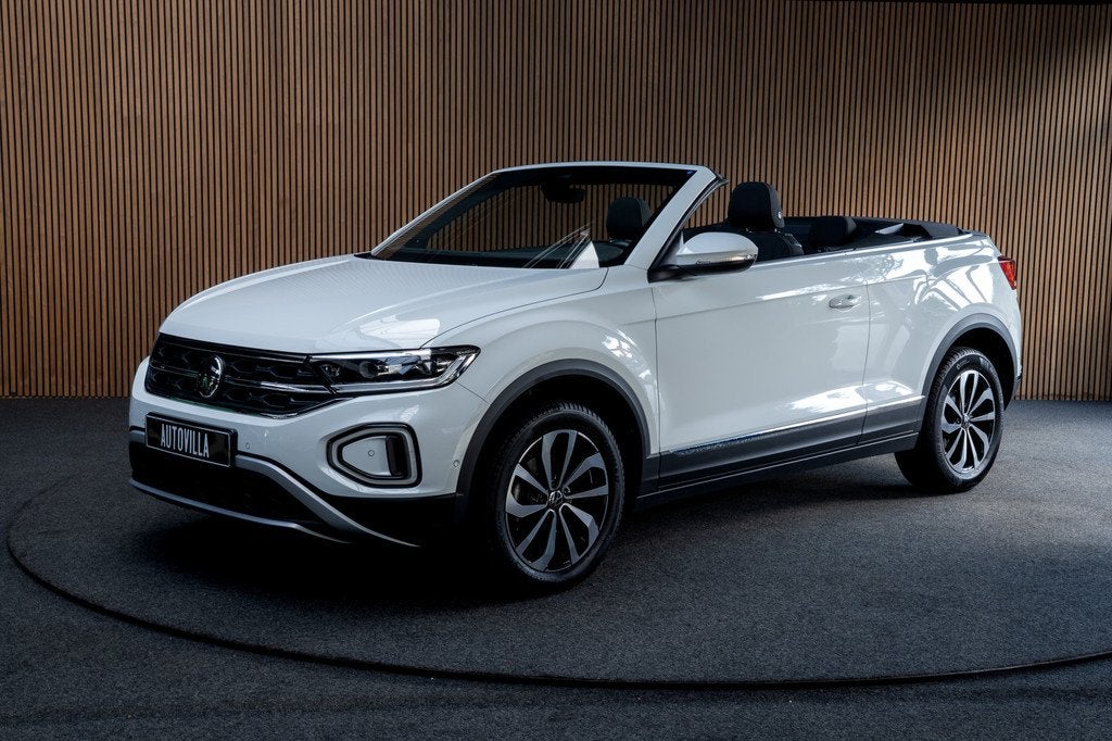 Volkswagen T-Roc Cabrio 1.5 TSI Navi Virtual C. Camera Beats, Euro 6, 4 cilinders, Wit, Origineel Nederlands