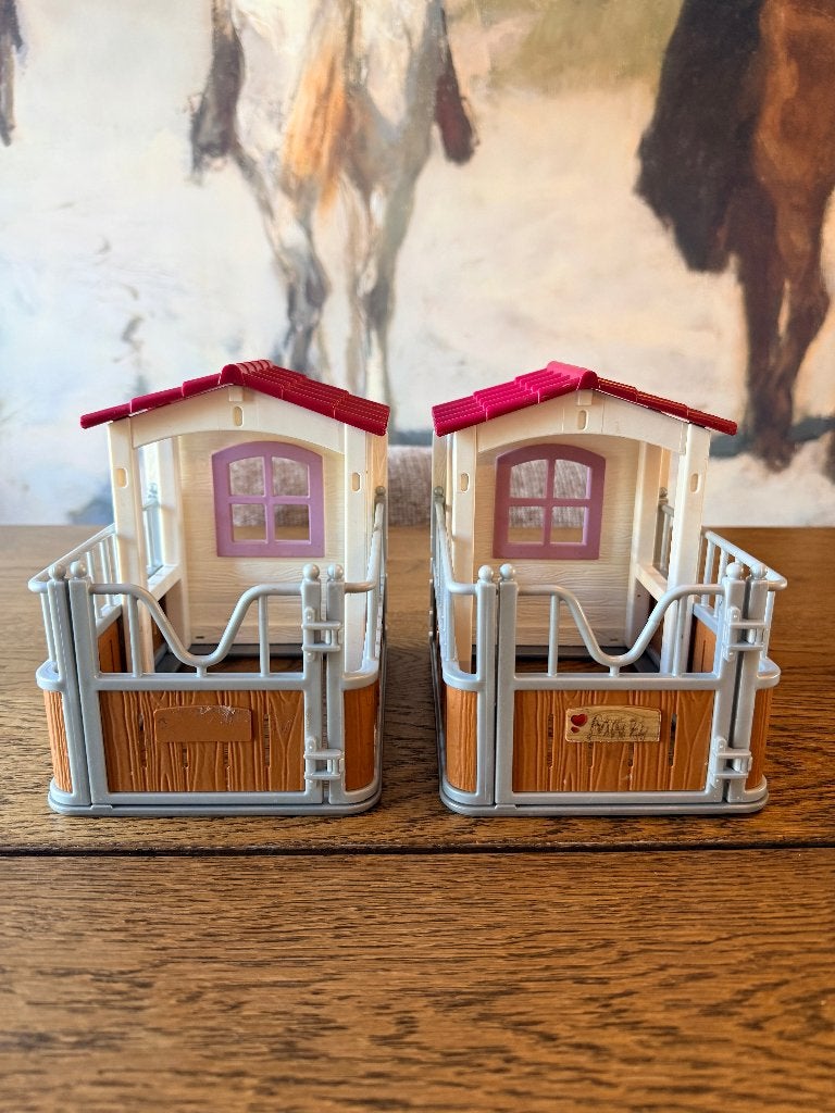 Schleich paardenstallen, Ophalen of Verzenden, Gebruikt, Jongen of Meisje
