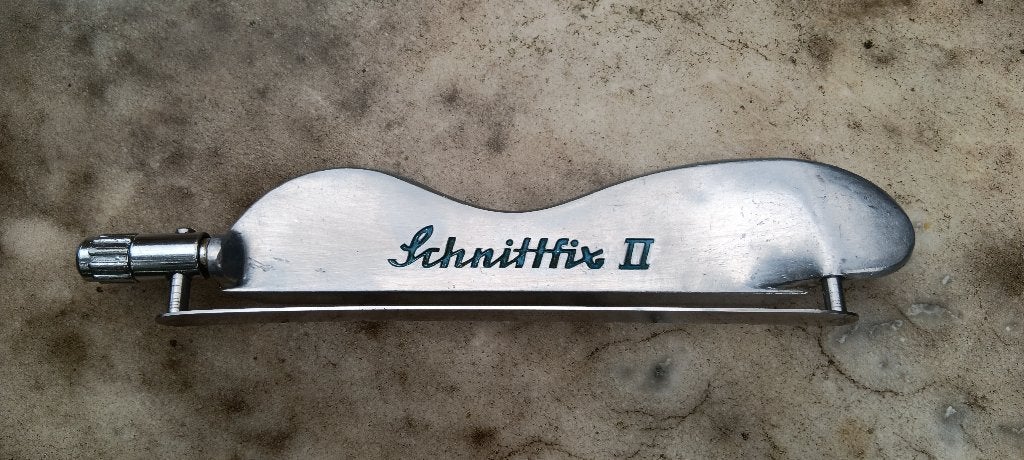 SCHNITTFIX II vintage 60s instelbaar broodmes, Los bestek, Keukenmes, Ophalen of Verzenden, Zo goed als nieuw