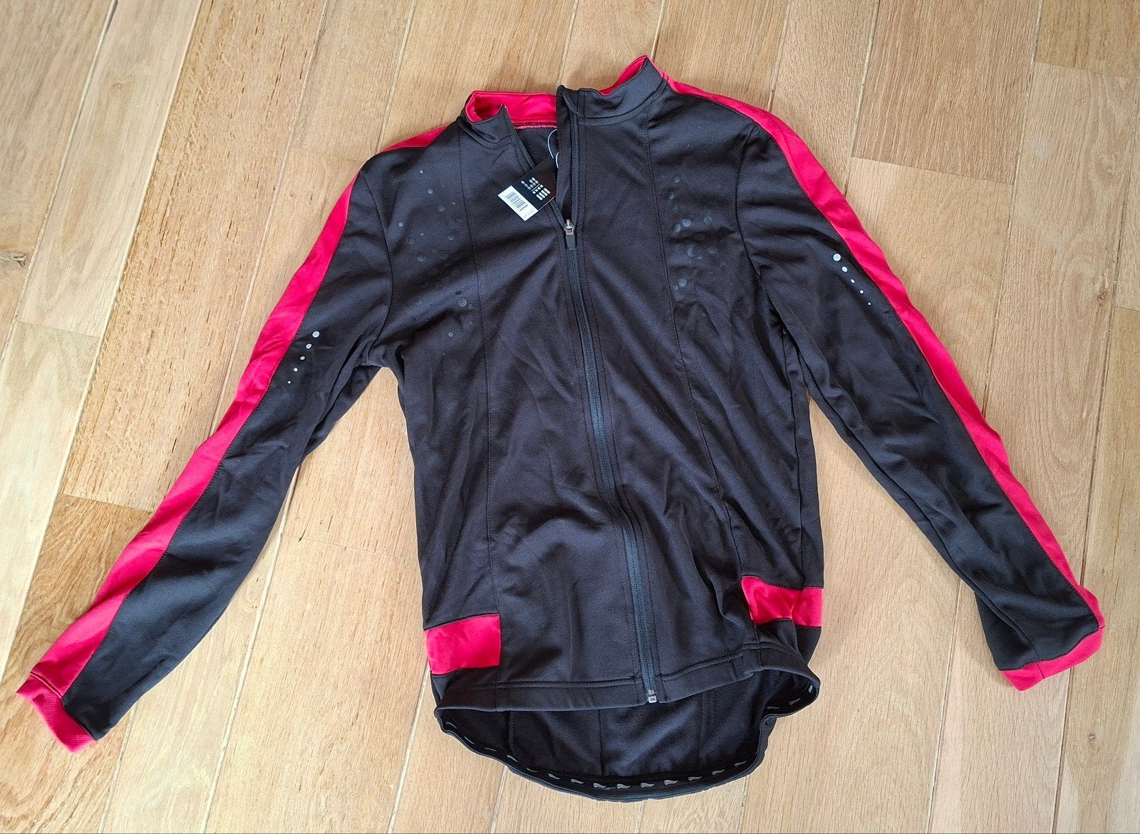 NIEUW: Zwart-rood Crivit Sports Fietsjack, Maat M, Fietsen en Brommers, Fietsaccessoires | Fietskleding, Nieuw, Crivit Sports