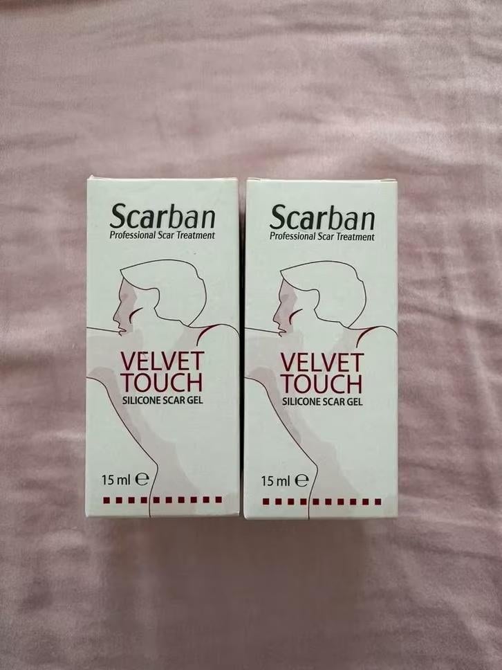 Scarban velvet touch littekengel 2x 15ml, Diversen, Ophalen of Verzenden, Nieuw