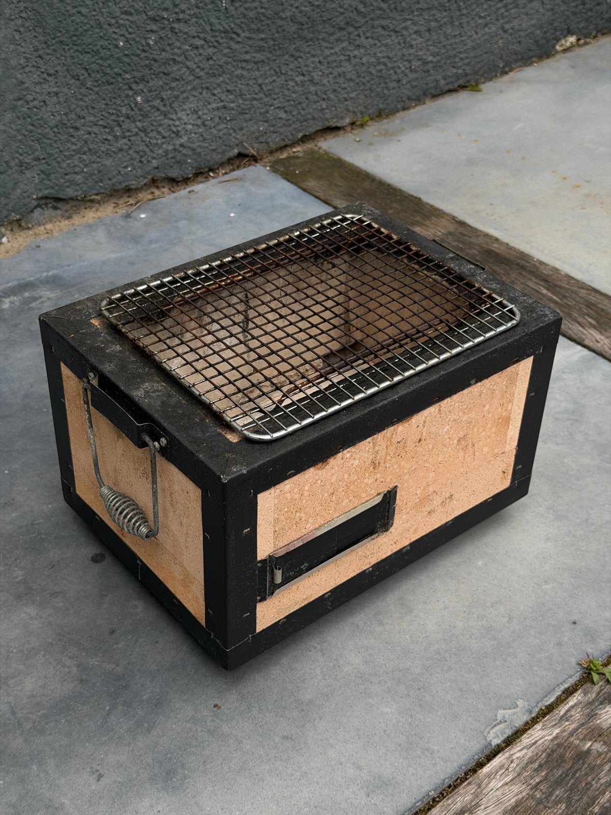 Konro Grill Small Diatomite, Verzenden, Gebruikt