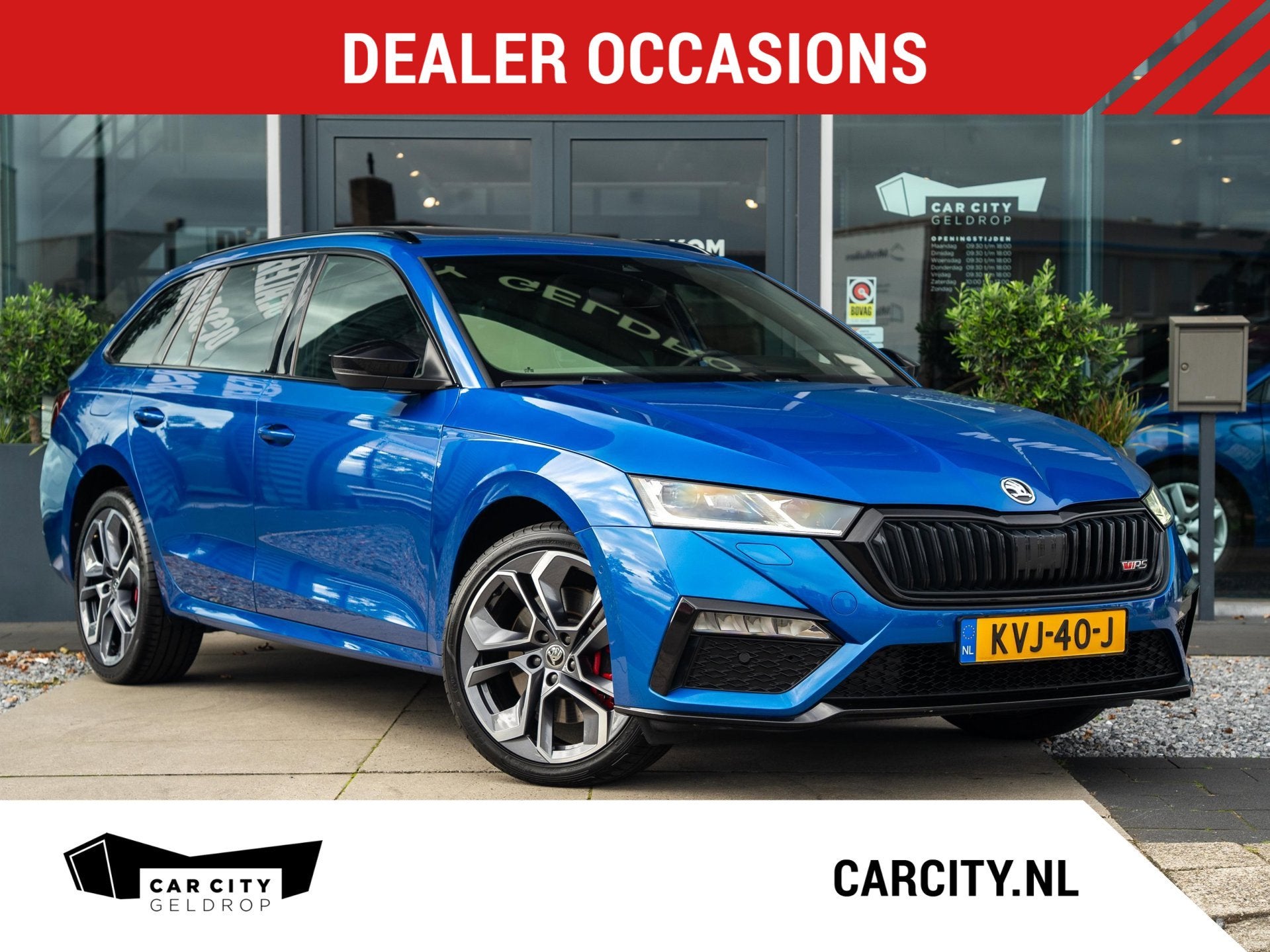 Skoda Octavia Combi 1.4 TSI RS iV 245pk PHEV | Panoramadak |, Auto's, Dealer onderhouden, Gebruikt, 4 cilinders, Met garantie (alle)