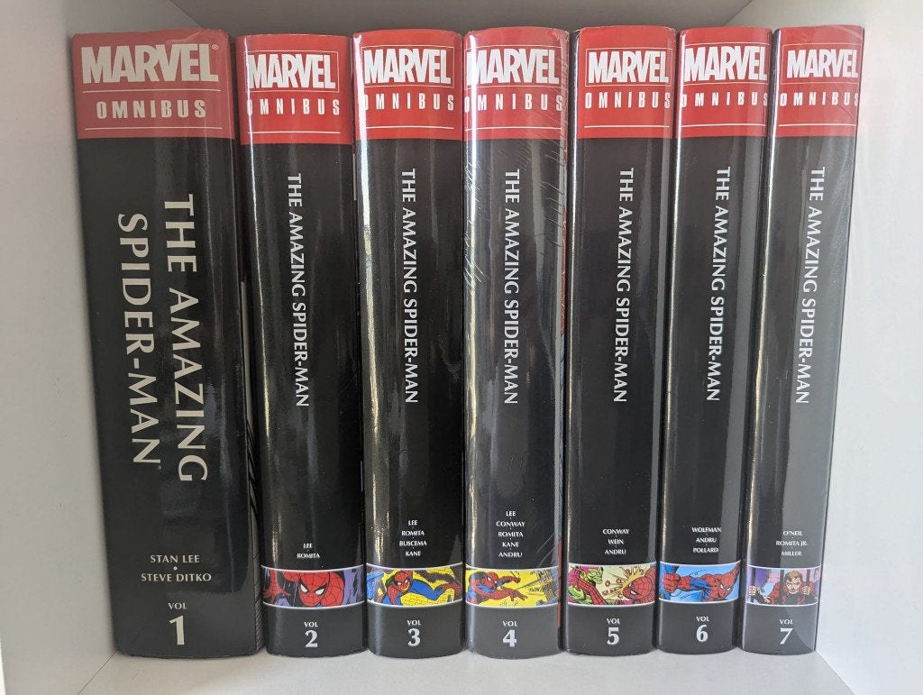 Amazing Spider-Man Omnibus Vol. 1–7 Complete Set HC, Boeken, Amerika, Ophalen of Verzenden, Zo goed als nieuw, Complete serie of reeks