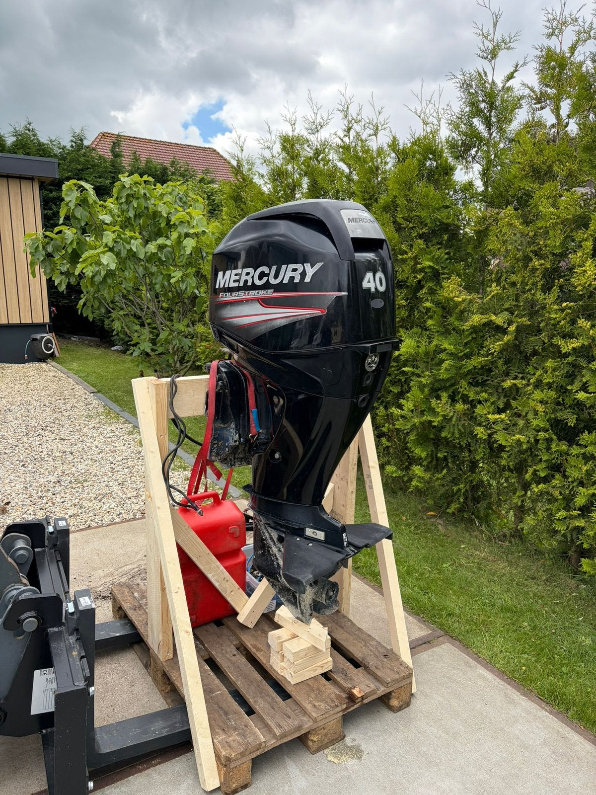 Mercury Fourstroke motor 60PK EFI, Watersport en Boten, Ophalen, Zo goed als nieuw, Benzine, 30 pk of meer