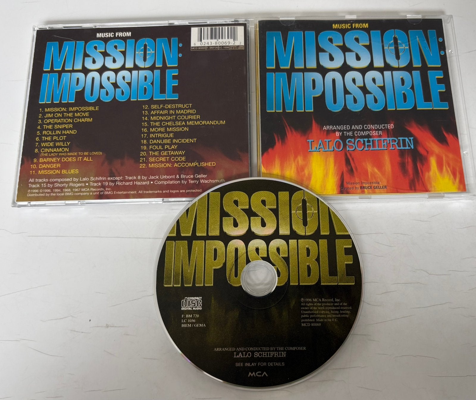 Music from Mission Impossible, Ophalen of Verzenden, Zo goed als nieuw