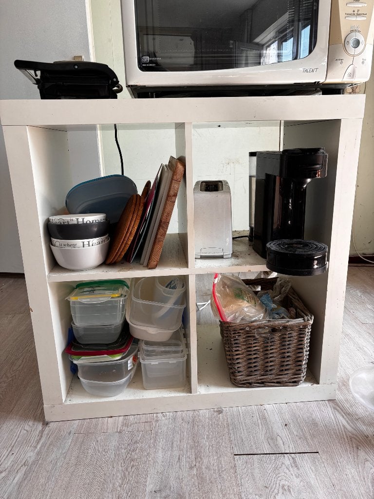 Kallax IKEA kast wit SNEL OPHALEN, Ophalen, Met plank(en), Gebruikt, 50 tot 100 cm