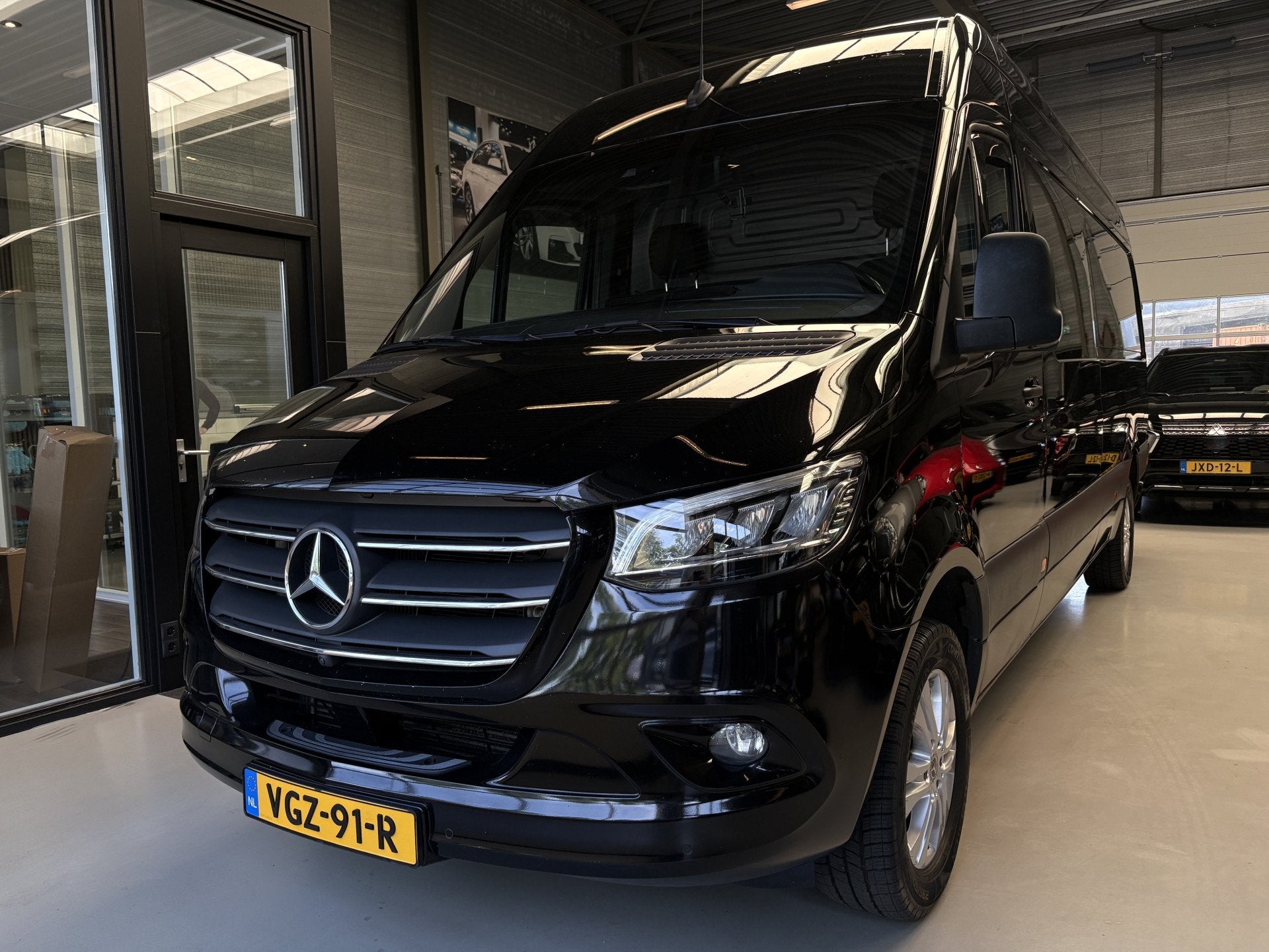 Mercedes-Benz Sprinter 319 3.0 CDI V6 L3H2 DC EURO VI-D Adap, Auto's, Automaat, Achterwielaandrijving, Euro 6, 190 pk