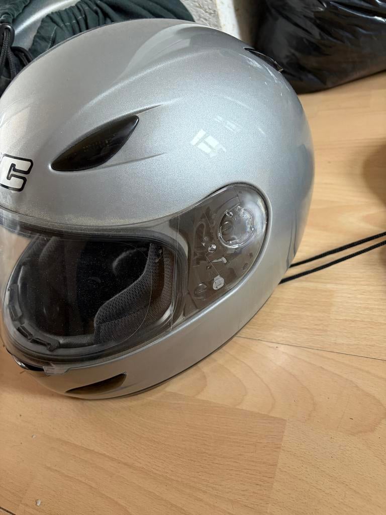 2x HJC motorhelm, Motoren, Ophalen of Verzenden, Tweedehands, Integraalhelm, HJC