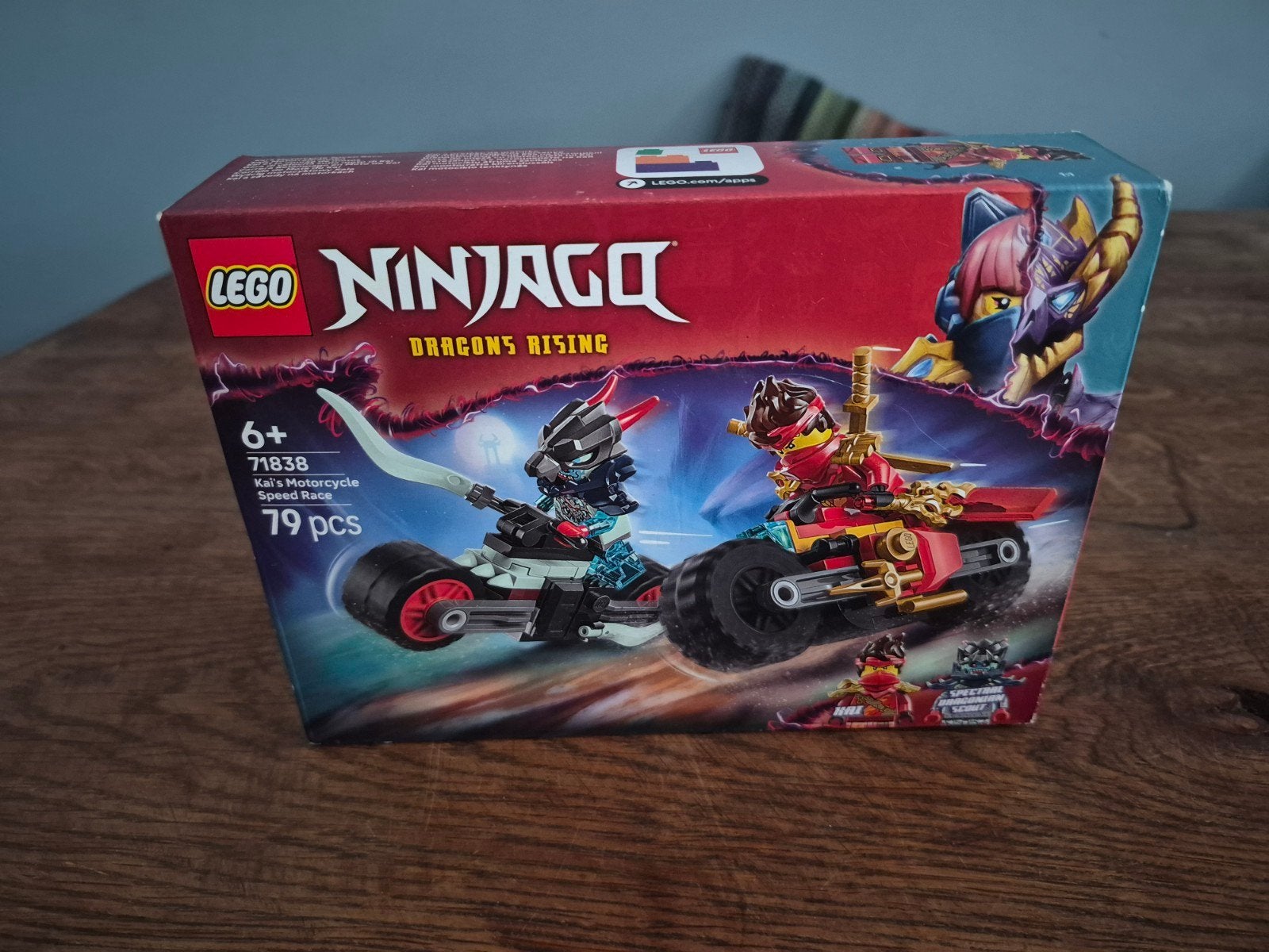 LEGO Ninjago 71838 Kai's Motorfiets Speed Race Nieuw in doos, Ophalen, Nieuw, Overige merken