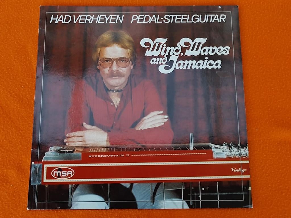 Had Verheyen - Pedal-Steelguitar: Wind, Waves and Jamaica, Gebruikt, Originele persing, 1980 - 1989, Ophalen of Verzenden