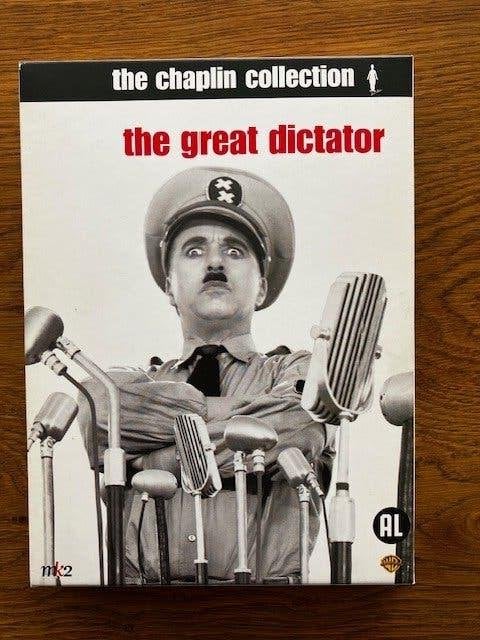 The Great Dictator-Charles Chaplin + extra's, Cd's en Dvd's, Alle leeftijden, Overige genres, Ophalen of Verzenden, Zo goed als nieuw