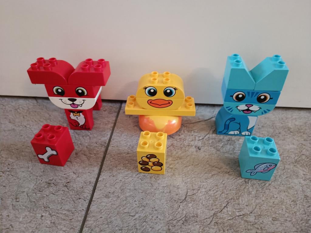 Duplo eerste puzzeldieren 10858, Ophalen, Zo goed als nieuw, Compleet, Duplo