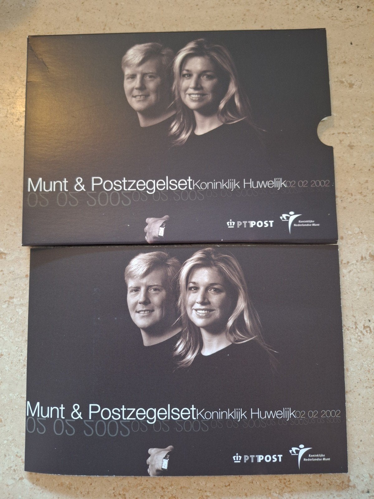 Munt & Postzegelset Koninklijk Huwelijk 2002, Ophalen of Verzenden, Overige typen