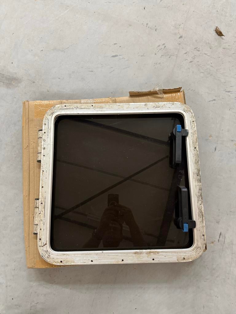 Gebo dekluik met flens 500 x 500 mm, Ophalen of Verzenden, Gebruikt, Overige typen