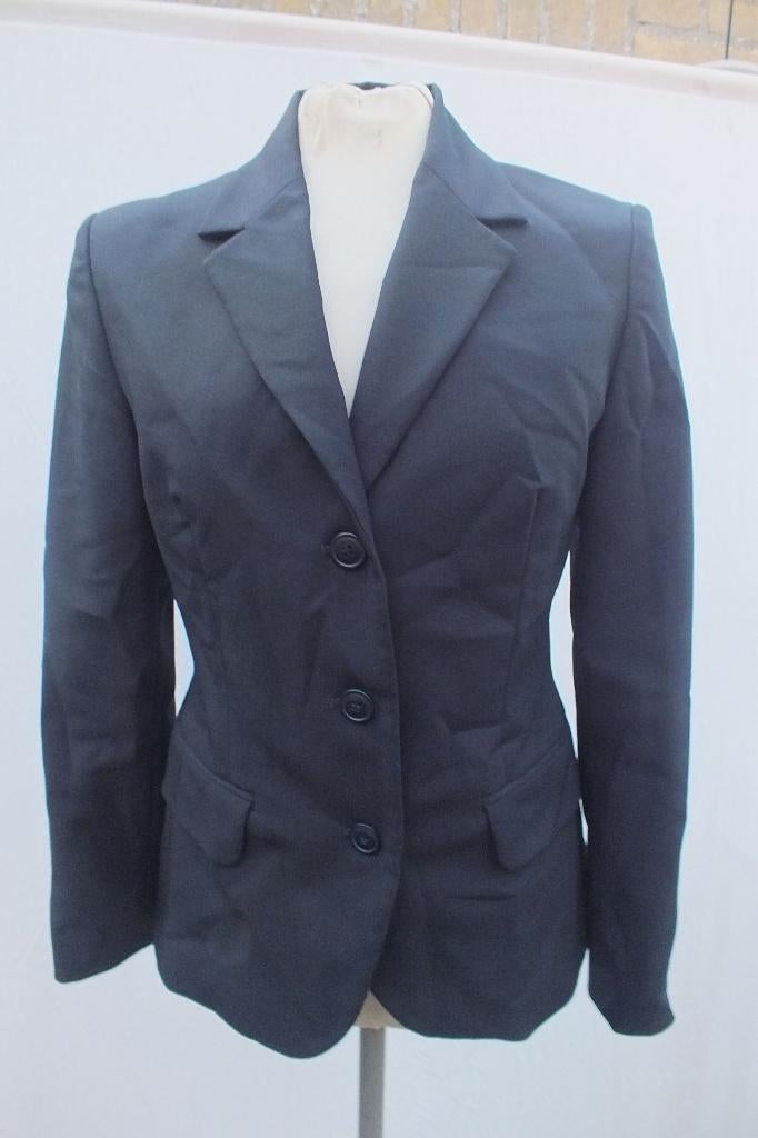 Mooi donkerblauw damesjasje.Mt S.Merk Benetton, Blauw, ., Ophalen of Verzenden, Zo goed als nieuw