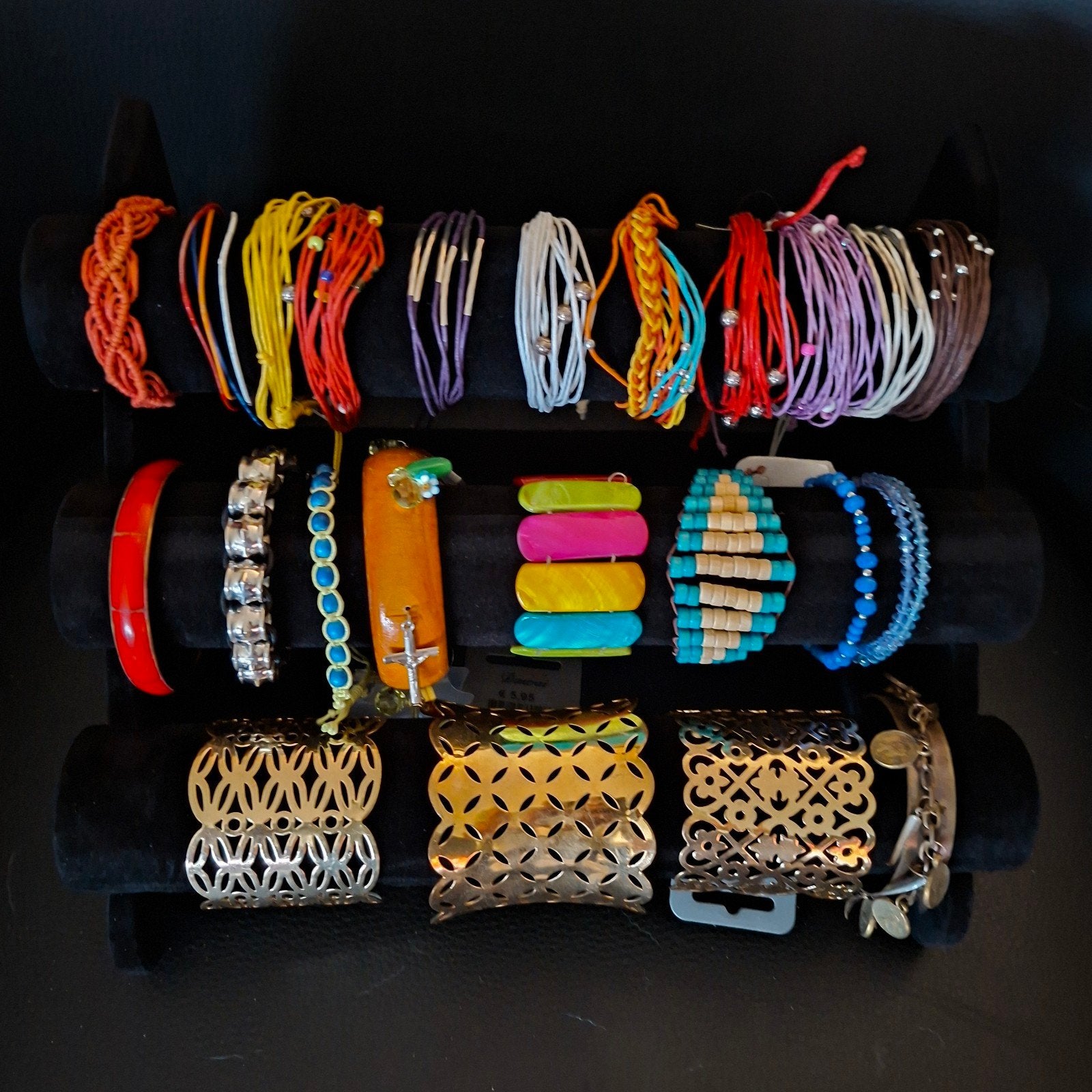 partij sieraden armbandjes 700stuks nieuw, Ophalen of Verzenden, Nieuw, Overige kleuren