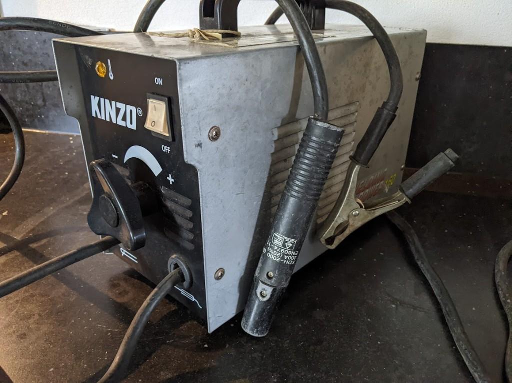 Elektroden-lasapparaat (MMA/booglassen), Doe-het-zelf en Verbouw, Gereedschap | Lasapparaten, Ophalen, Gebruikt, 150 tot 250 ampère