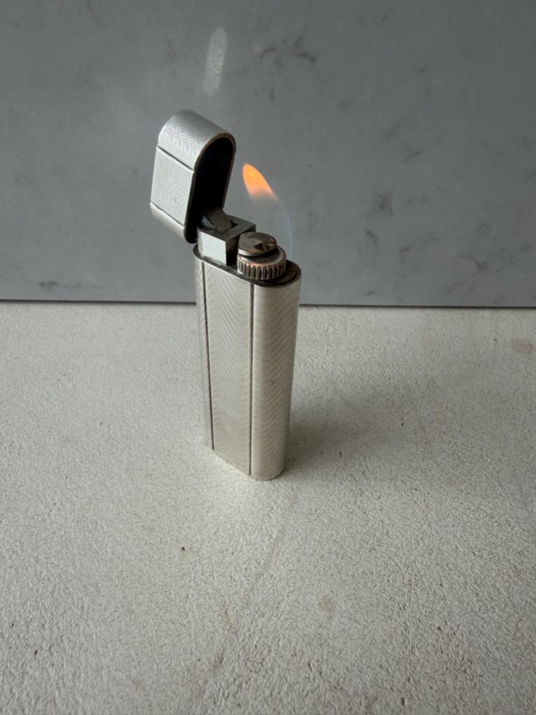 Cartier les Must de Cartier aansteker/lighter zilver, Ophalen of Verzenden, Gebruikt, Aansteker
