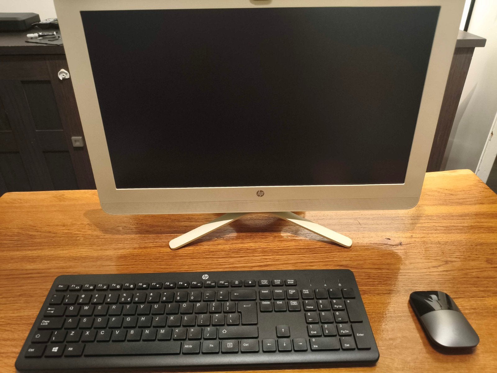 Hp AllinOne 22 inch AMD, 8GBRam, 512SSD, Win11 toetsenb+muis, Computers en Software, Ophalen, 2 tot 3 Ghz, 8 GB, HP ALL In One