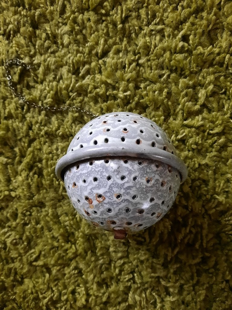 Grijsgewolkte zeepbol, Antiek en Kunst, Antiek | Emaille, Ophalen of Verzenden