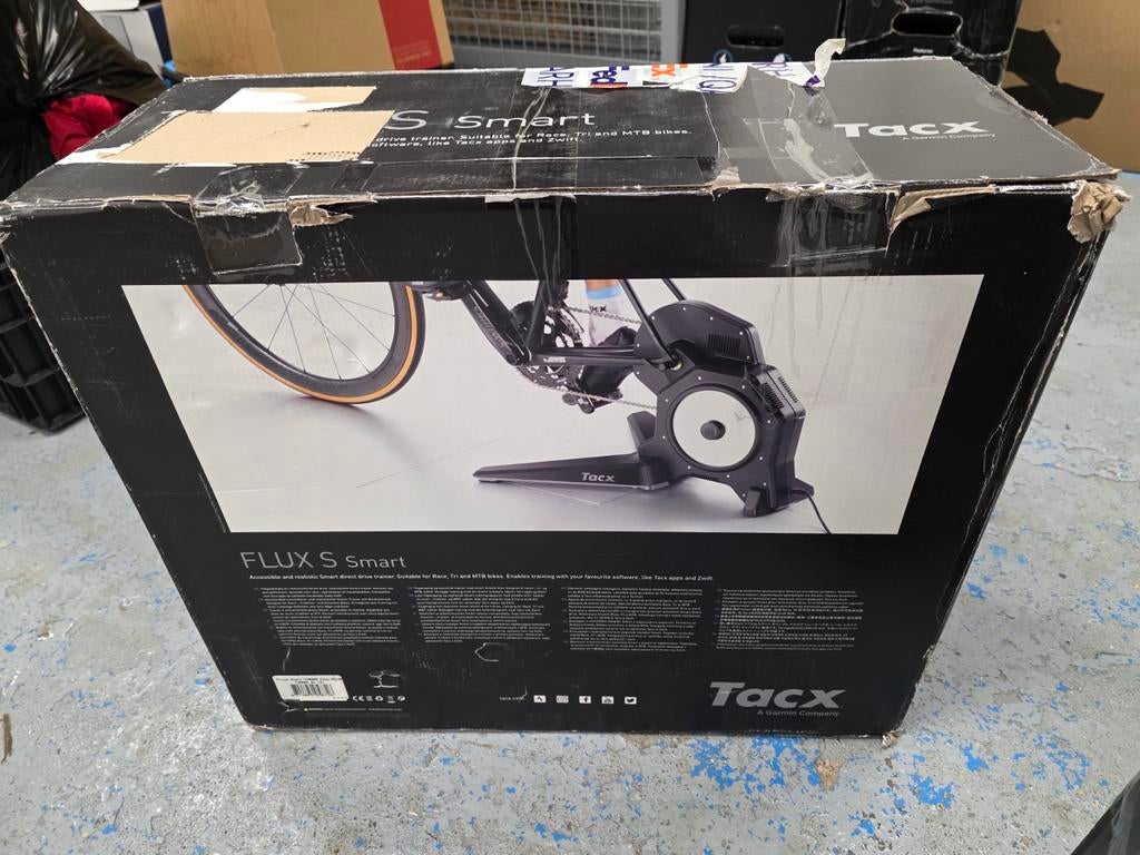 Tacx Flux S Smart fietstrainer nieuw in doos, Nieuw, Garmin, Ophalen of Verzenden, Product.support@garmin.com