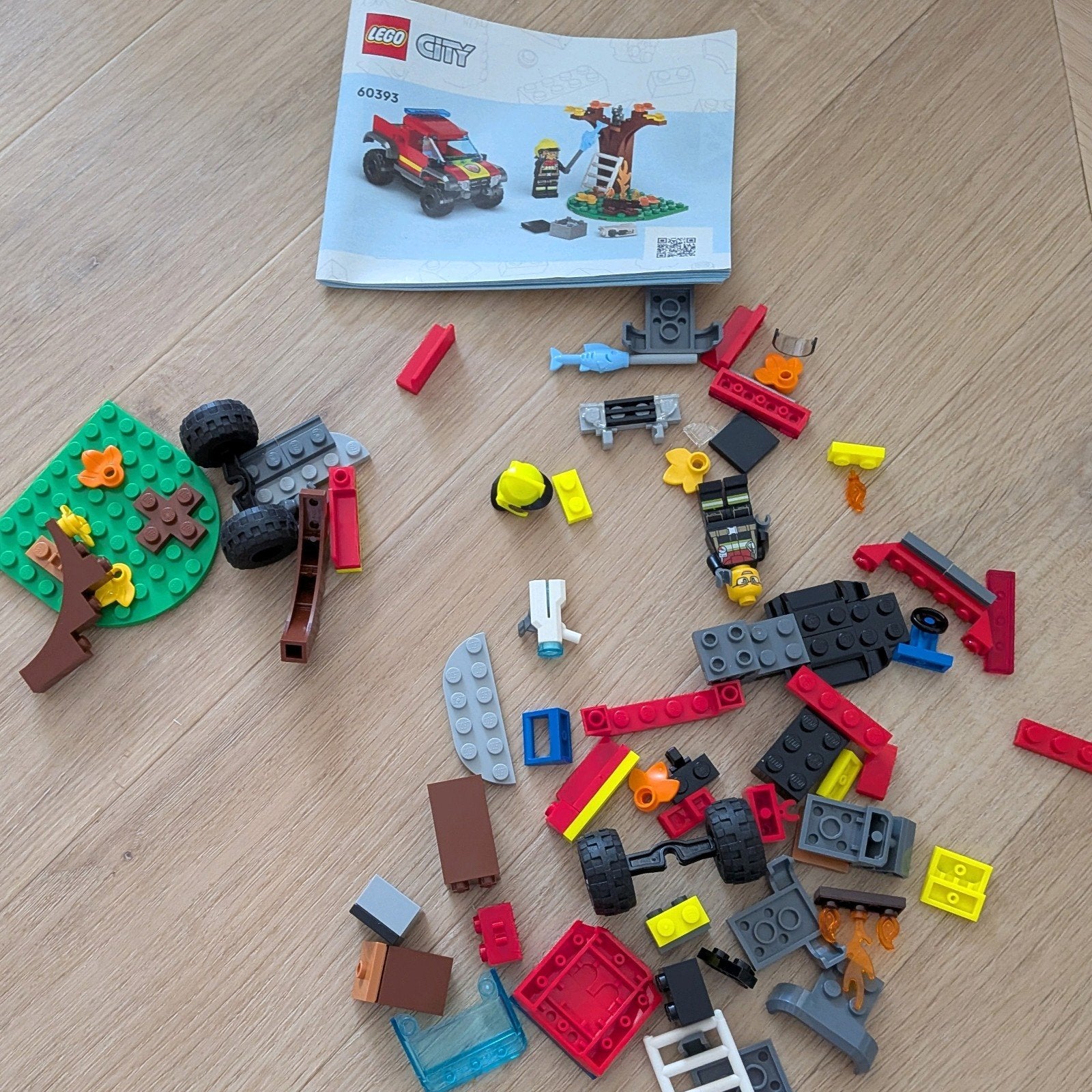 Lego City 60393 - Reddingsvoertuig 4x4, City, Lego, Compleet, Ophalen of Verzenden
