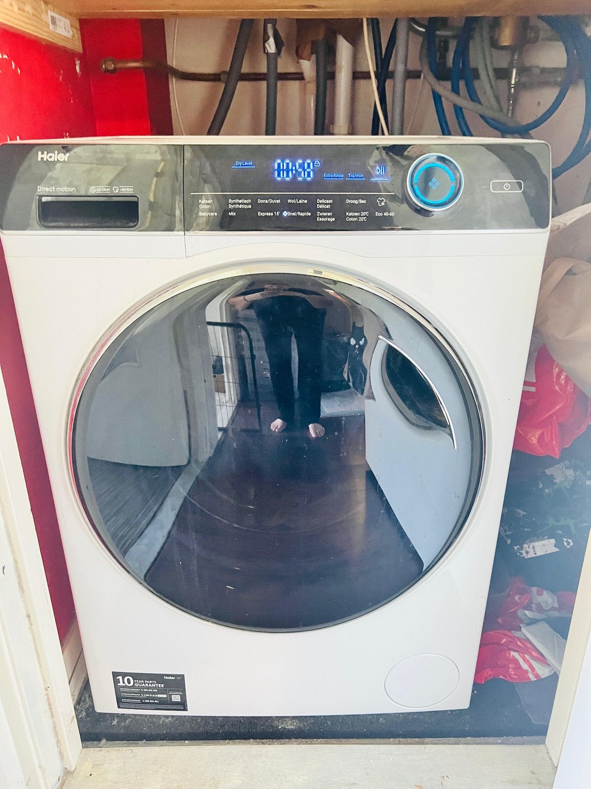 Wasmachine, 6 tot 8 kg, Ophalen, Gebruikt