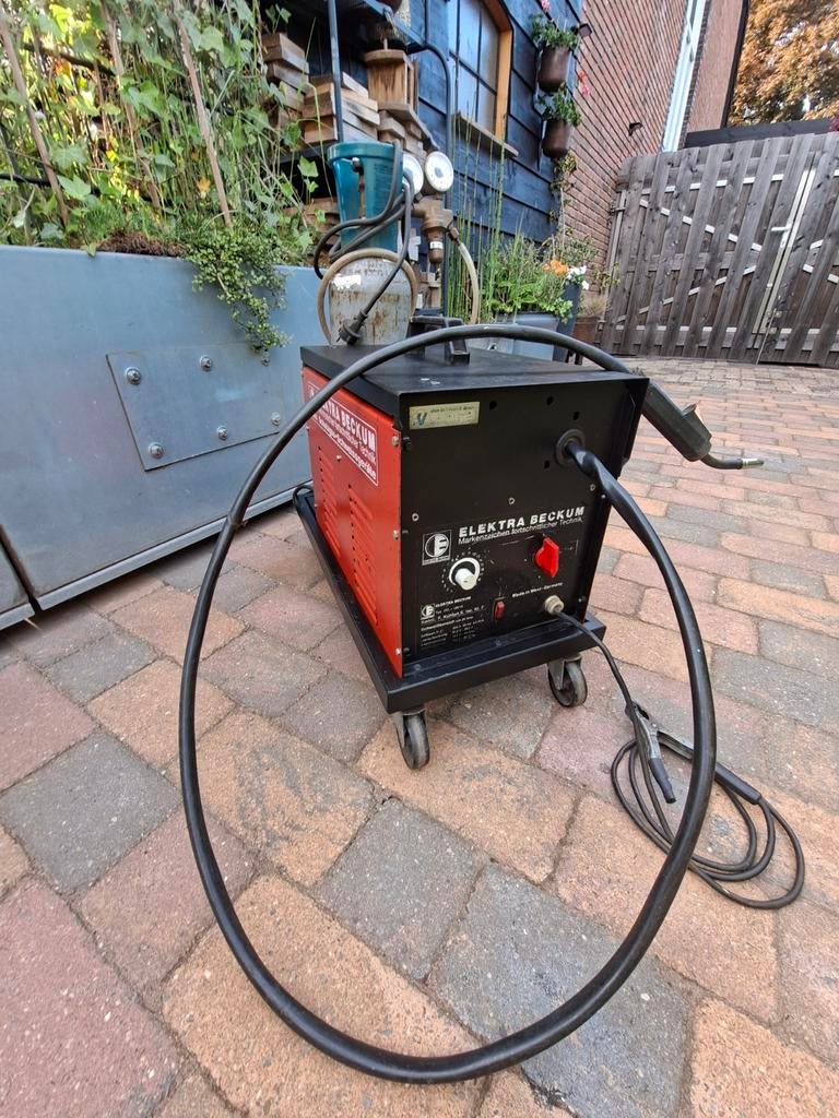 Elektra beckum Co2 mig lasapparaat, Doe-het-zelf en Verbouw, Gereedschap | Lasapparaten, Ophalen, Gebruikt, 250 ampère of meer
