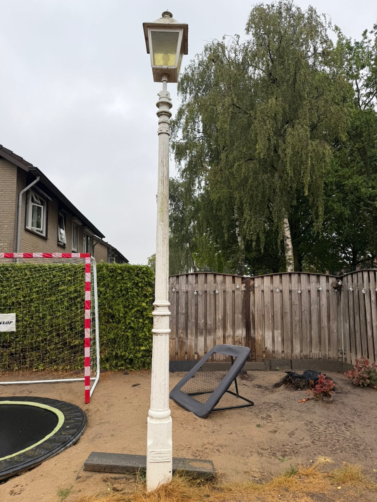 Antieke lantaarnpaal, Ophalen, Gebruikt, Staande lamp, Netvoeding