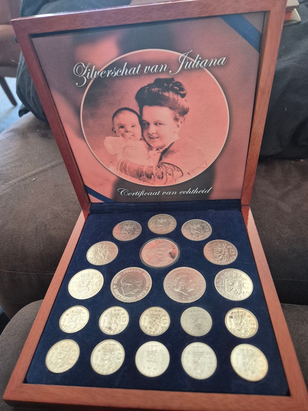 Davos album Juliana compleet met zilver, Ophalen of Verzenden, Koningin Juliana, Zilver