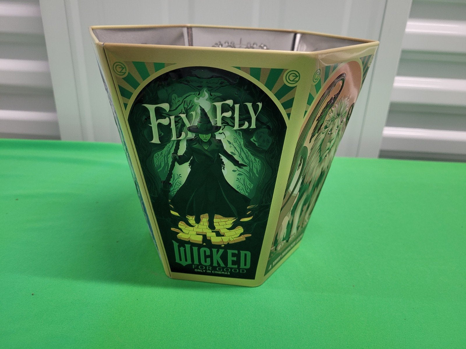 Wicked The Musical metalen popcorn bak / emmer, Ophalen of Verzenden, Zo goed als nieuw