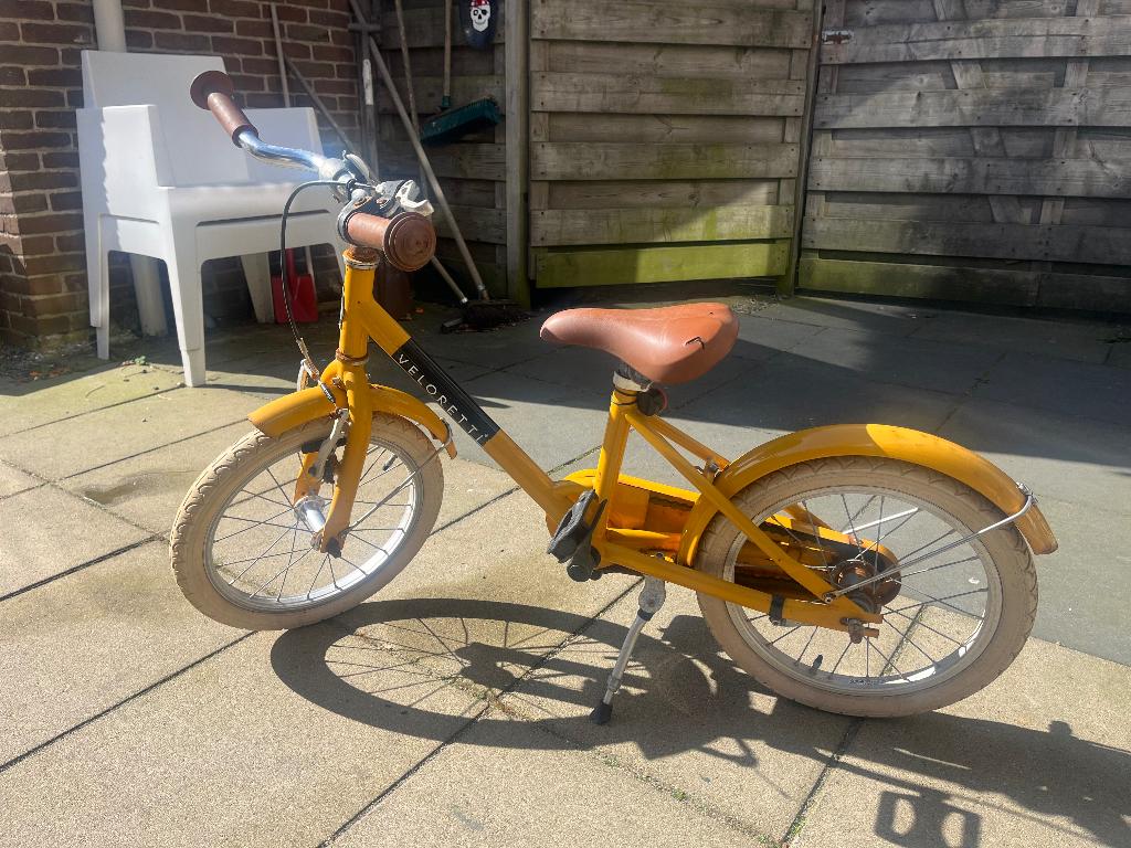 Veloretti maxi kinderfiets, Fietsen en Brommers, Fietsen | Kinderfietsjes, Ophalen, Gebruikt, 16 tot 20 inch, Veloretti