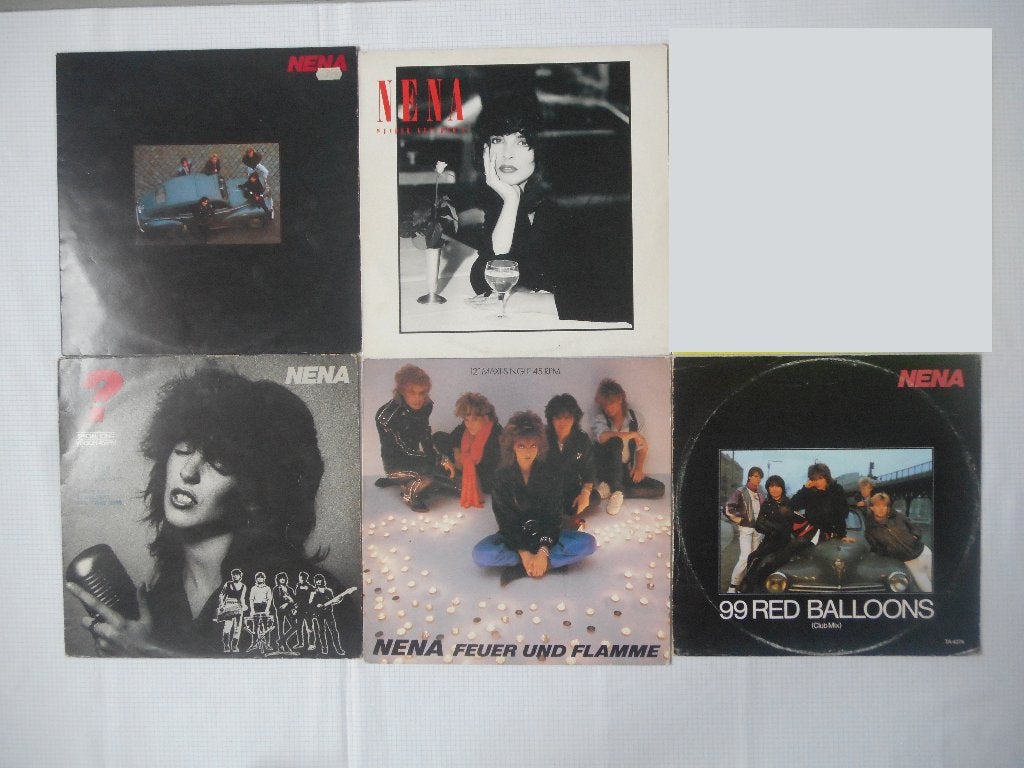 6x nena, 2x blondie, 3x madness, 3x b52's, LP, Gebruikt, 12 inch, Verzenden