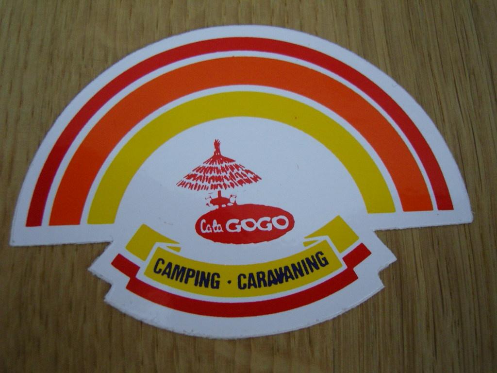 sticker spanje calonge girona camping caravaning CALA GOGO, Verzamelen, Ophalen, Zo goed als nieuw