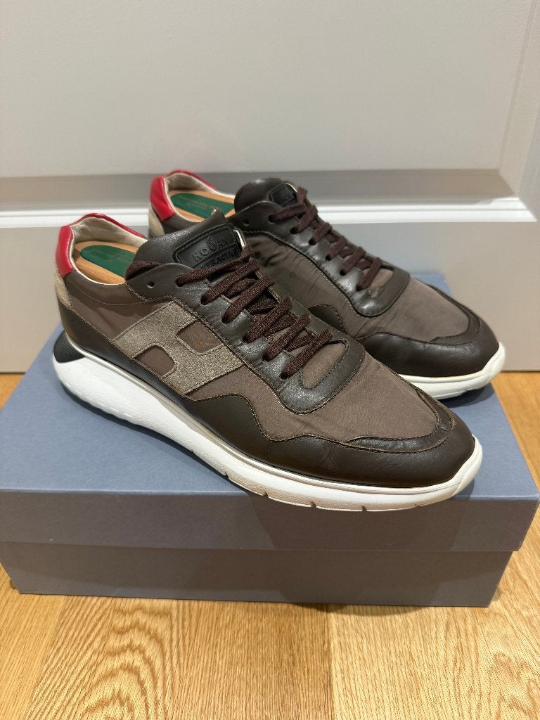 Hogan Interactive Sneakers | UK 8.5 | (198), Kleding | Heren, Schoenen, Bruin, Verzenden, Hogan, Sneakers of Gympen