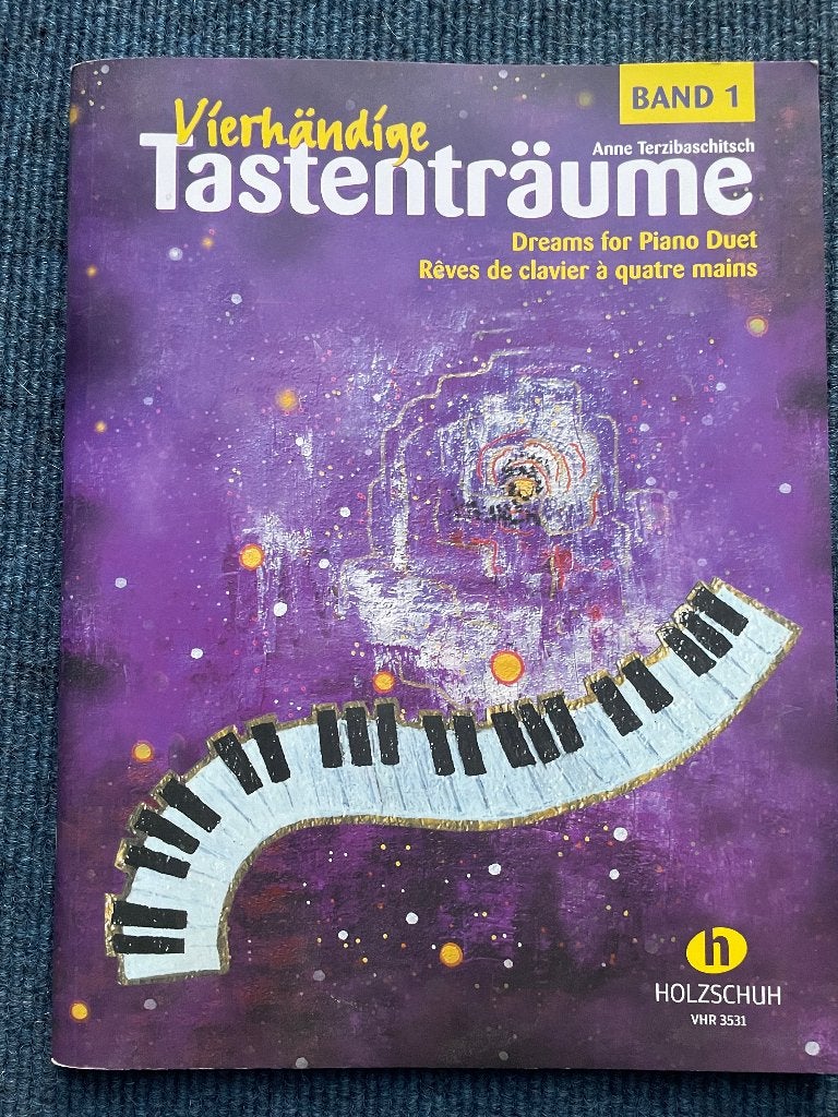 Quatre mains piano boek, Klassiek, Overige soorten, Ophalen of Verzenden, Zo goed als nieuw