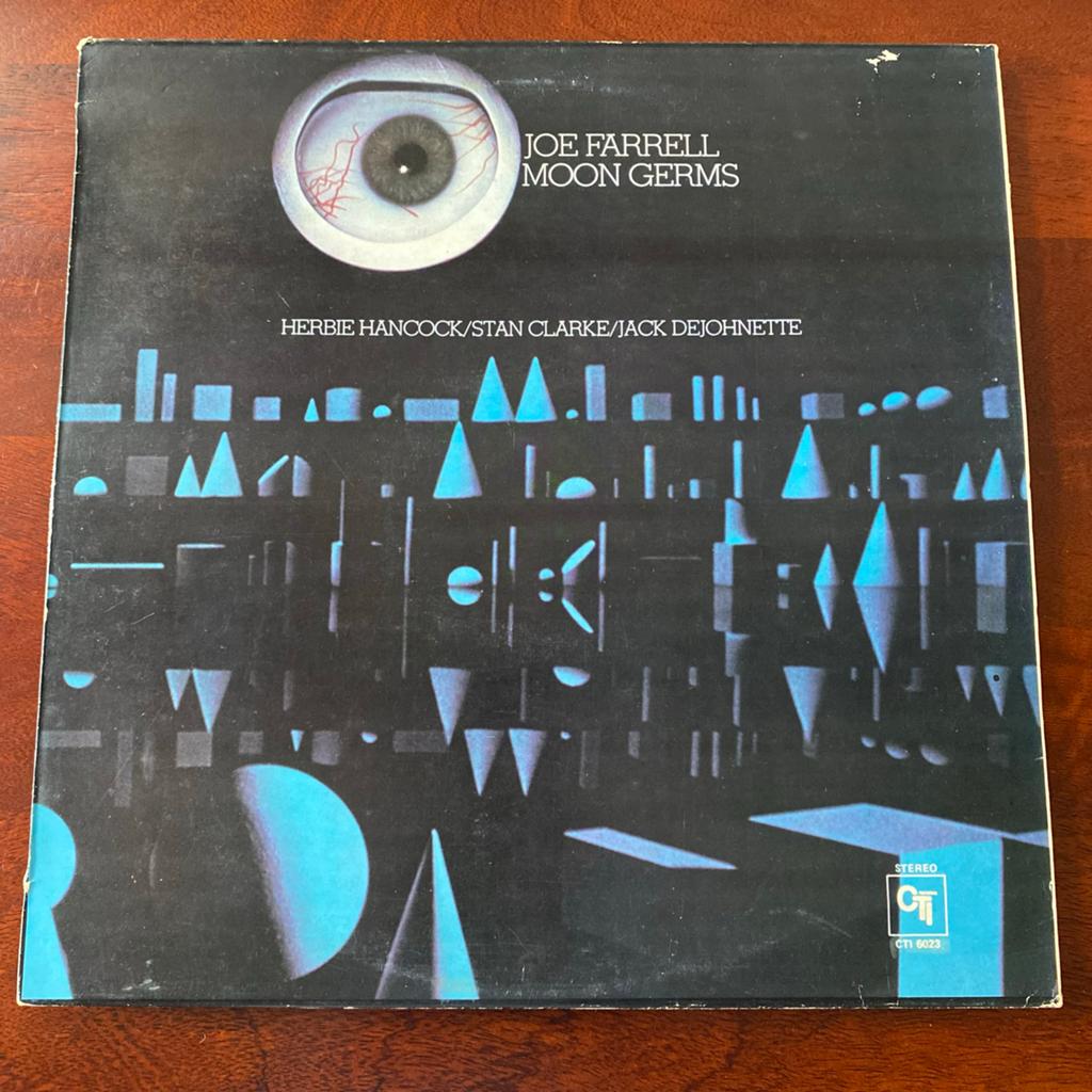 Joe Farrell - Moon Germs LP (CTI Records, 1972) Jazz, Cd's en Dvd's, Vinyl | Jazz en Blues, 1960 tot 1980, Gebruikt, Originele persing