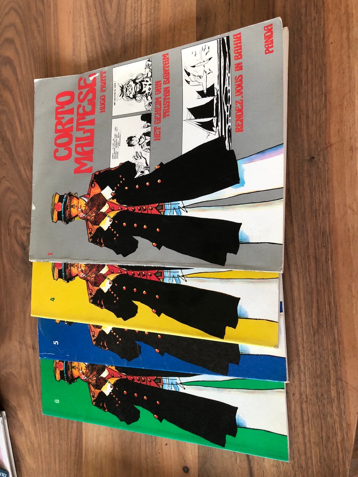 Corto Maltese Stripboeken - Hugo Pratt - Panda Uitgave, Boeken, Stripboeken, Meerdere stripboeken, Ophalen of Verzenden, Gelezen