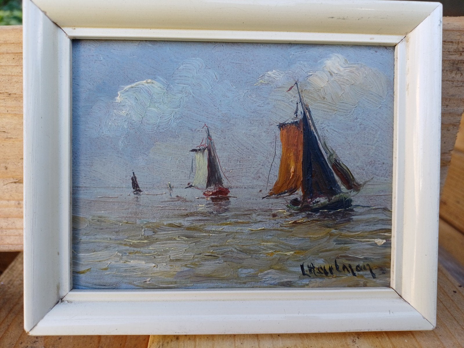 Louise Hartman, Antiek en Kunst, Kunst | Schilderijen | Klassiek, Ophalen of Verzenden